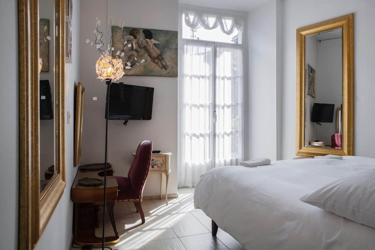 Caffe Dell'Arte Boutique Rooms Локарно Экстерьер фото